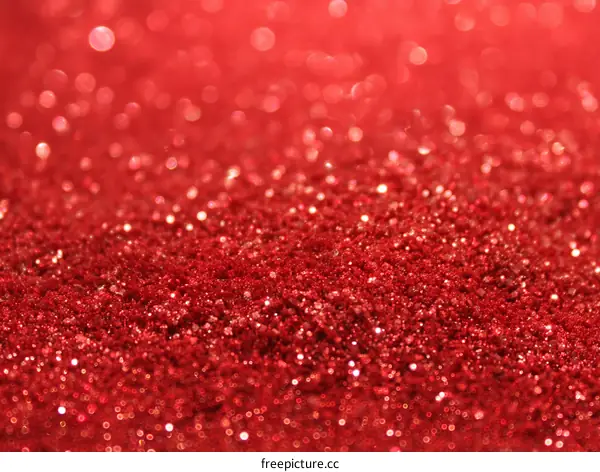 Red Glitter Texture Background Image