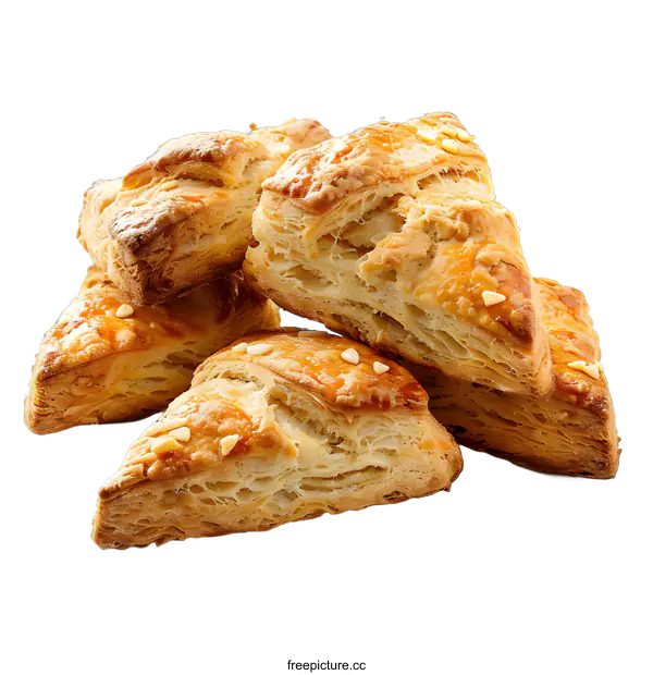 [Transparent Background PNG]A pile of pastries