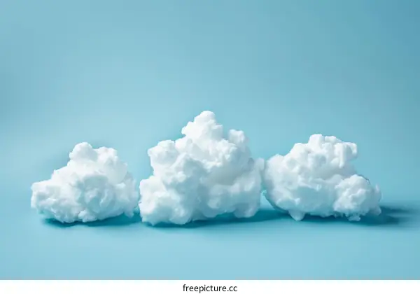 3D Cotton Clouds