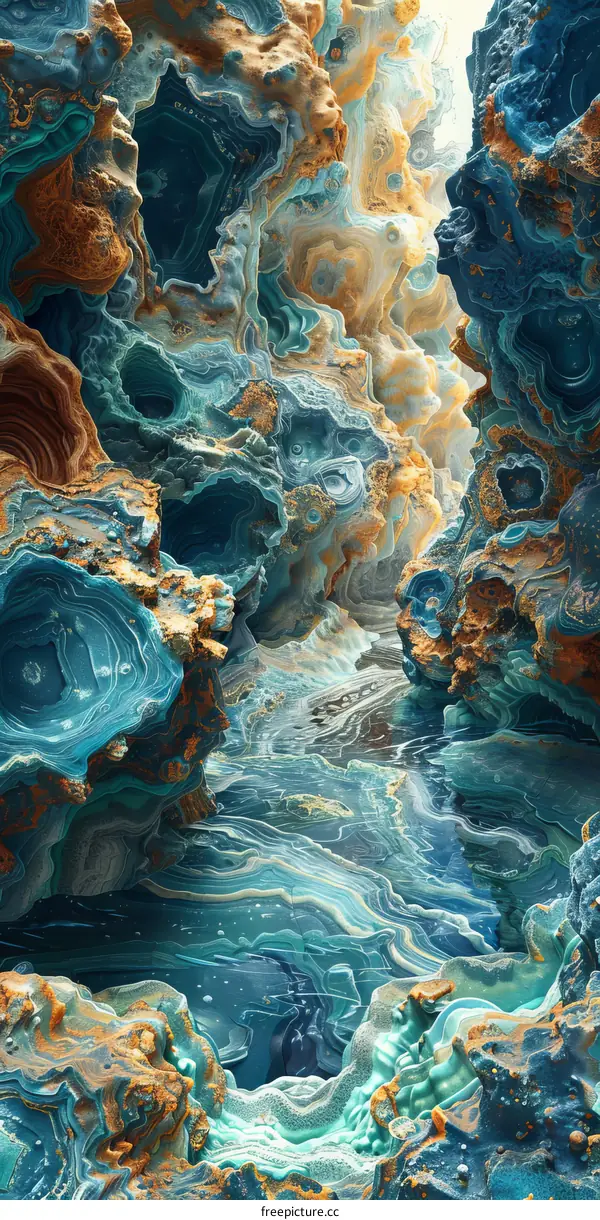 Mystical Cave Entrance