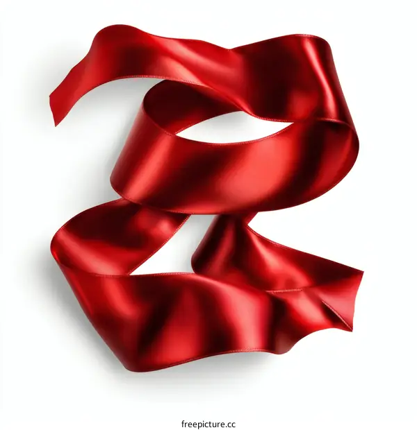 Red Satin Ribbon Design