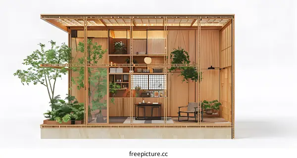 Modern Minimalist Japanese Style Home Interior Design