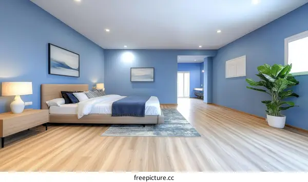 Spacious Modern Bedroom Interior Design