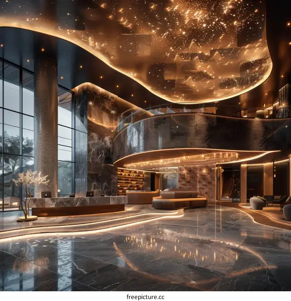 Luxurious Modern Lobby Design