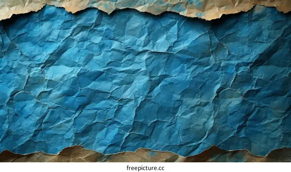 Blue vintage paper background