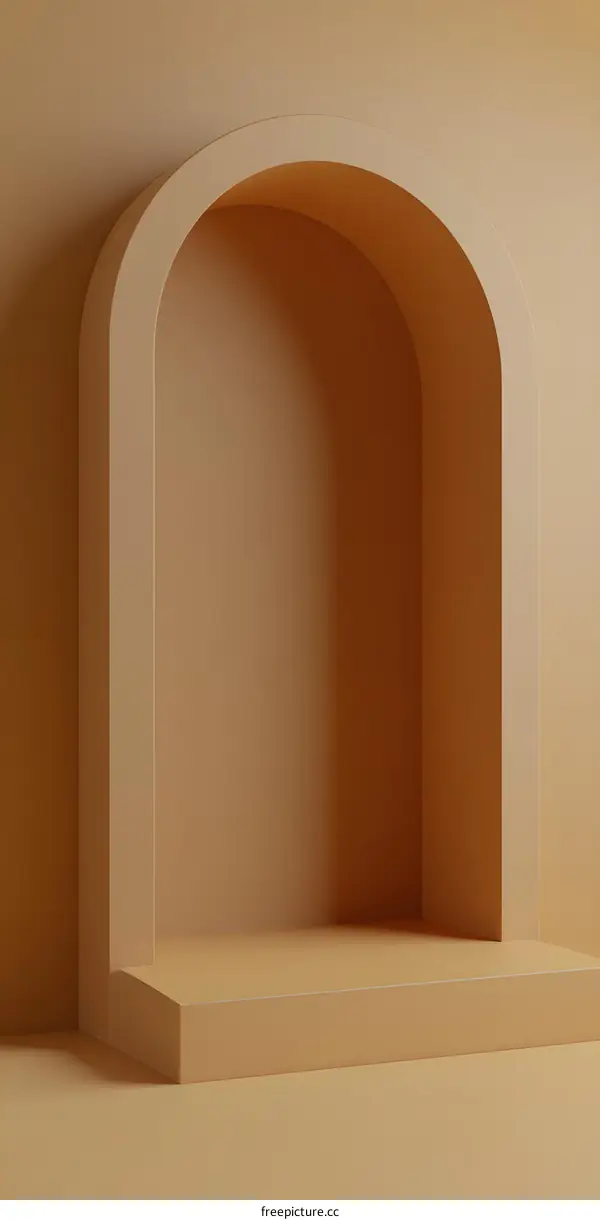 Minimalist Arch  Product Display Background