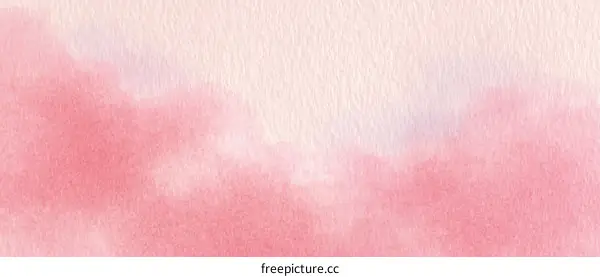 Delicate Pink Watercolor Gradient Background