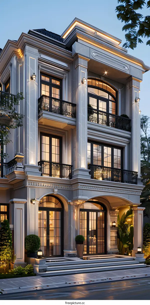 3-storey Modern Villa