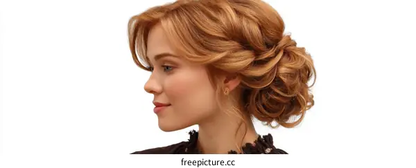 Elegant Updo Hairstyle for Women