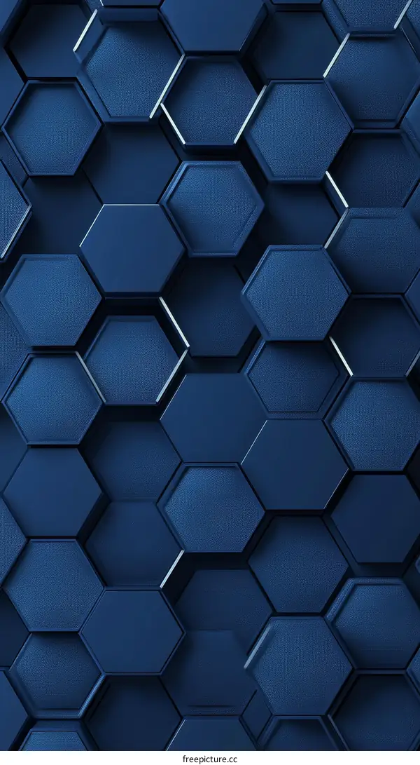 Abstract Geometric Hexagon Pattern Background