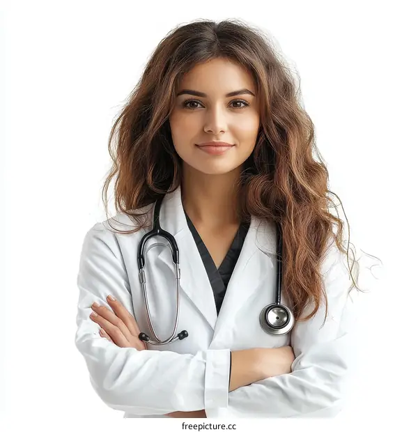 Confident Female Doctor Portrait