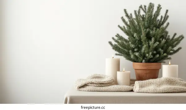 Cozy Christmas Decor Minimalist Style