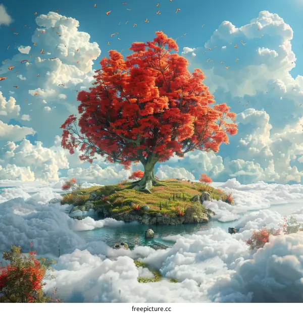 Solitude of a Crimson Isle