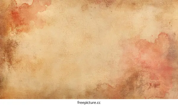 Aged Watercolor Paper Texture Background