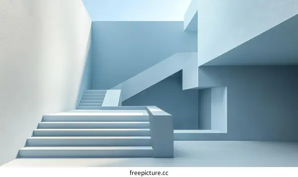 Abstract Architecture Interior Design Staircase