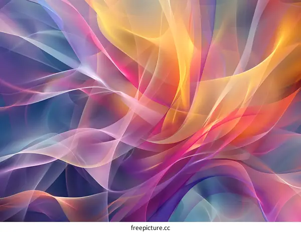 Colorful Wavy Fractal