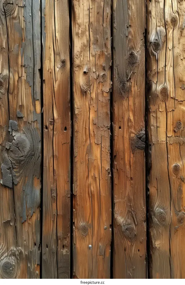 weathered wooden fence texture background