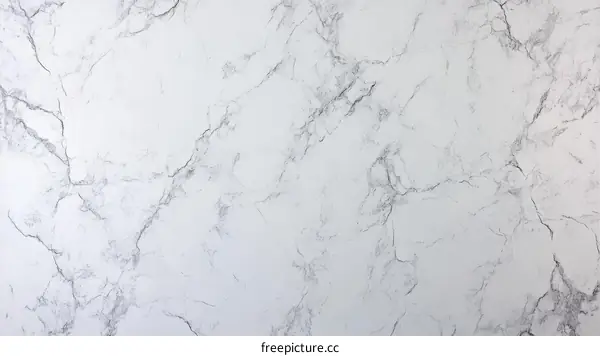 Elegant White Marble Texture Background
