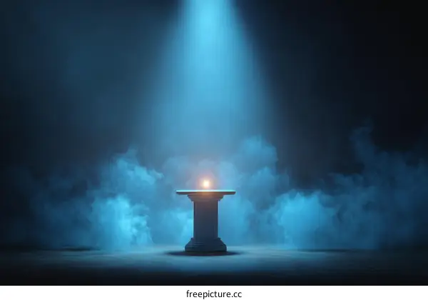 Empty Stage  Product Showcase Platform