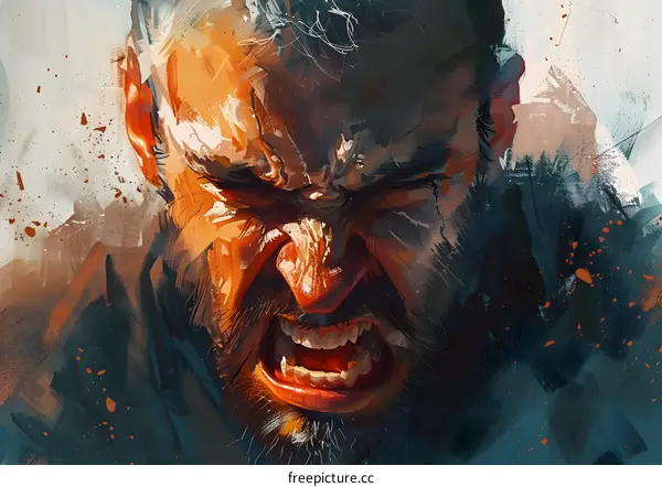 Portrait of a Viking Warrior