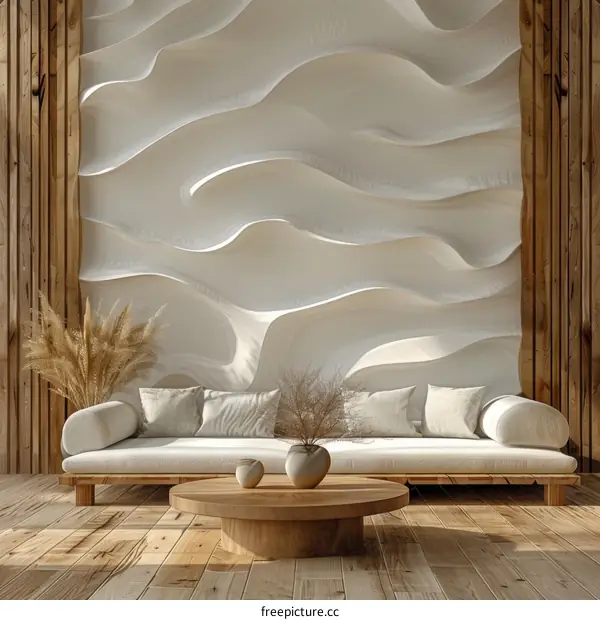 Soft Embossed Wall Art for Home Decor
