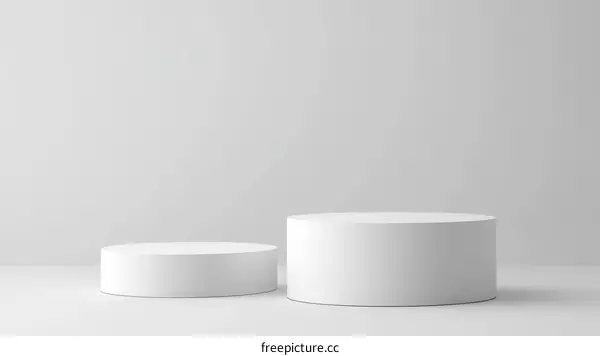 Modern Minimalist Product Display Platform