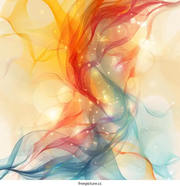 Dreamy Swirling Smoke