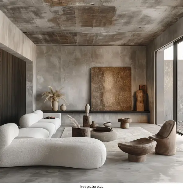 Modern Minimalist Living Room Interior Design