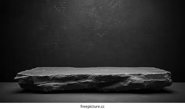 Dark Stone Display Platform