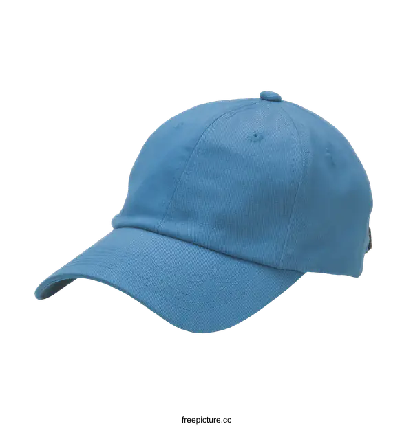 [Transparent Background PNG]Simple Blue Baseball Cap Design