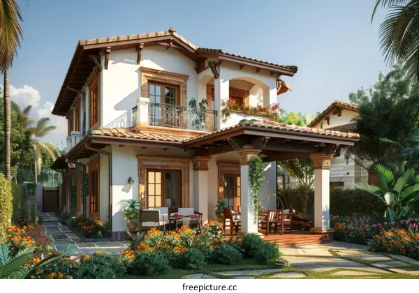 Modern Spanish Style Home