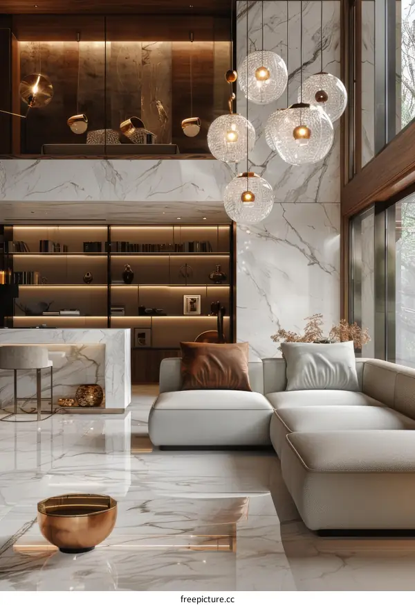 Modern and Minimalist Living Room