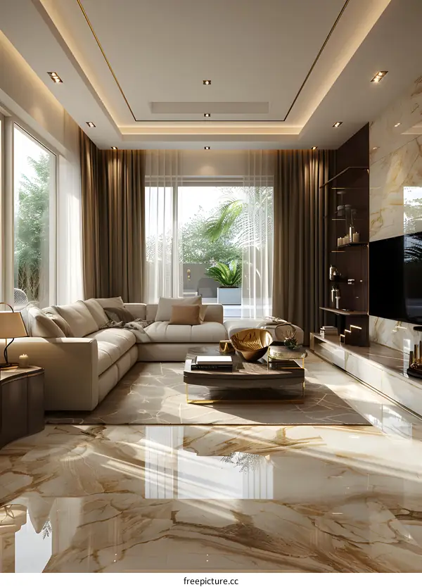 Luxurious Modern Living Room