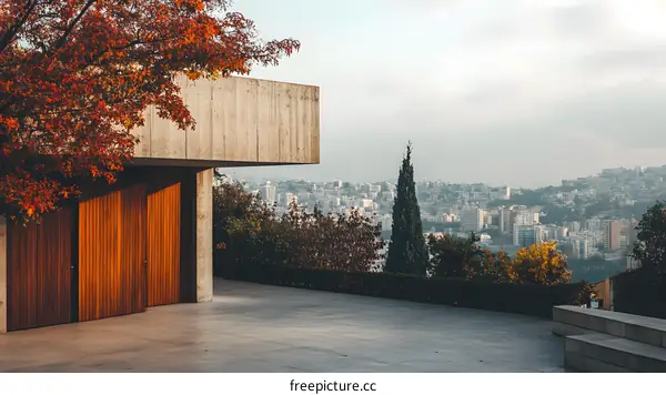 Modern Architecture with Stunning City View