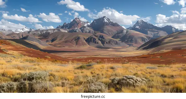 Mountain Range Landscape