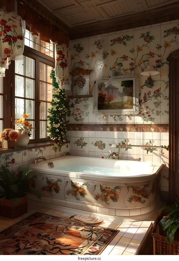European style bathroom