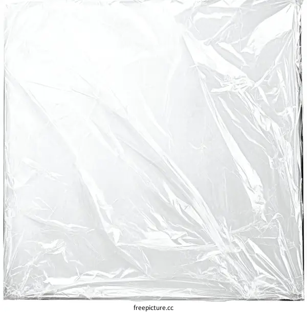 Transparent Plastic Wrap Texture Background