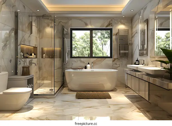 Modern Luxury Bathroom Designs: Minimalist and Stylish
