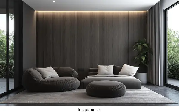 Modern Minimalist Living Room Design