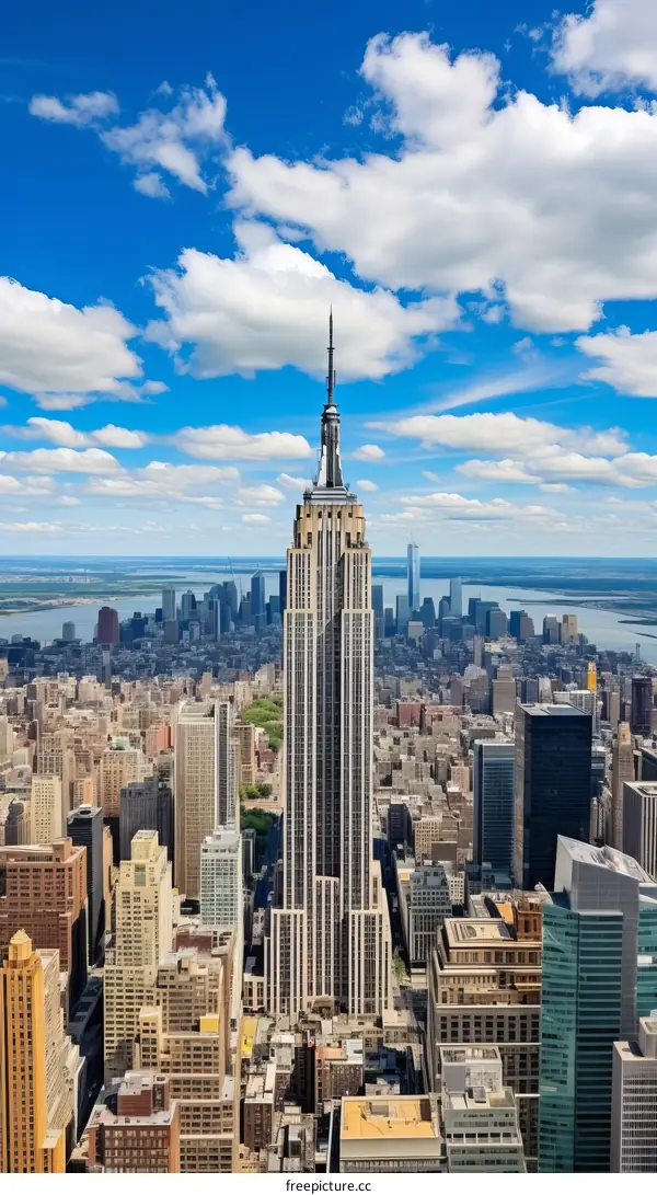 New York City from the Top of the Empire State Building