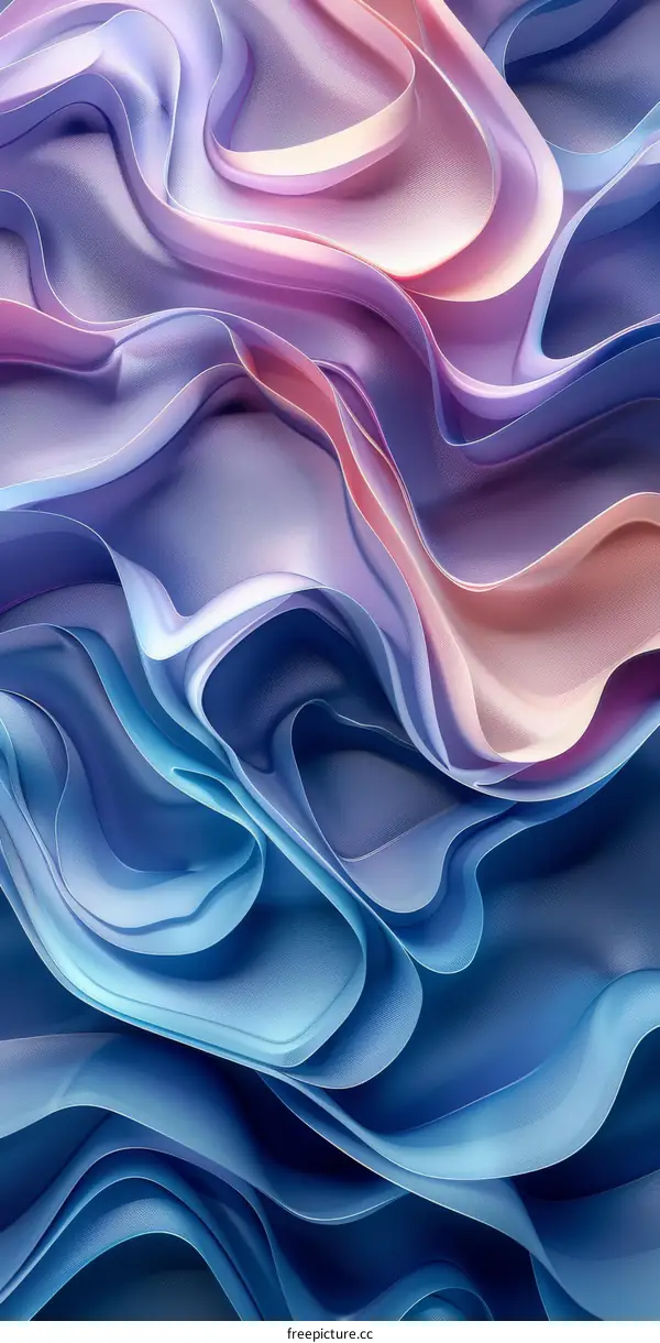 Soft Colors and Mesmerizing Waves