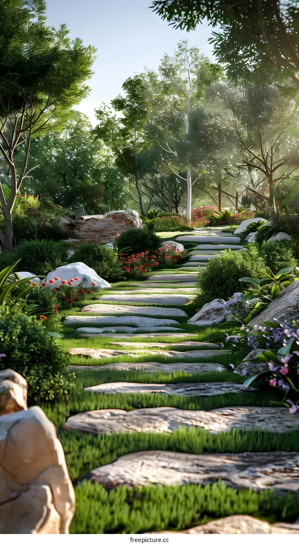 Landscape design renderings