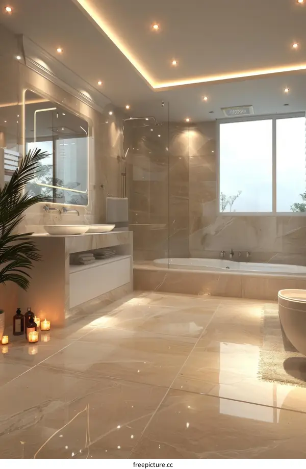 Modern Luxury Bathroom Interior Design