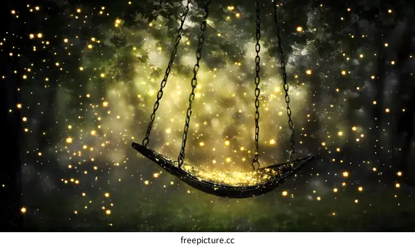 Swinging Through The Enchanted Forest With Magic Dust
