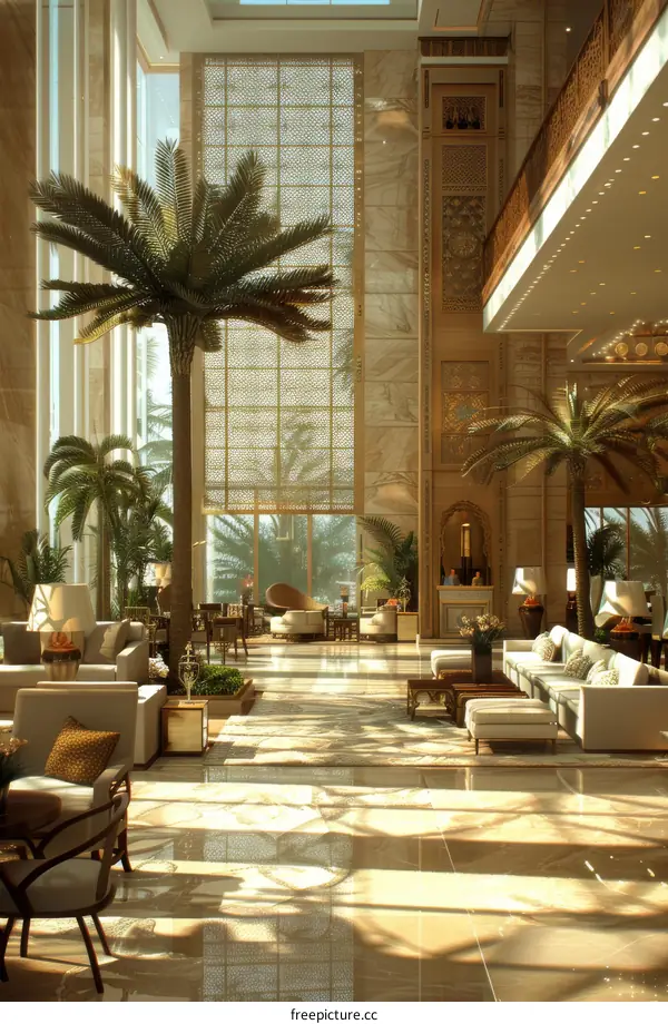 Luxury Hotel Lobby Interior Design