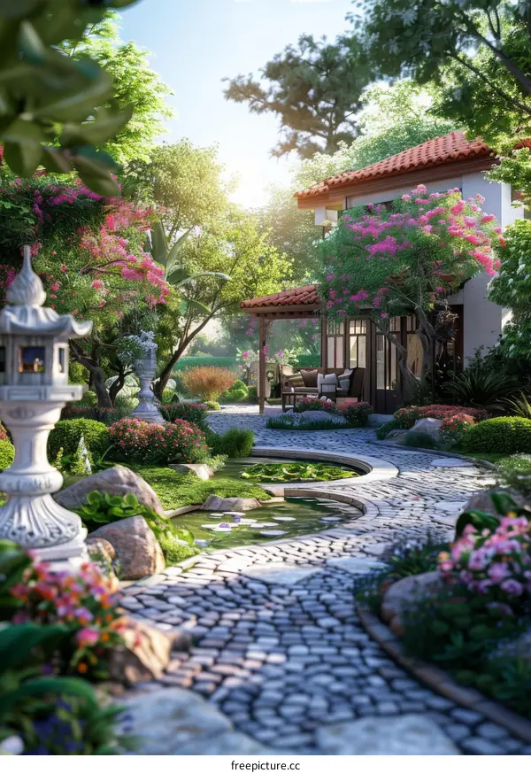 Exquisite Chinese Garden Design