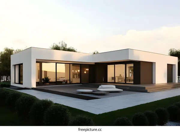 Modern Minimalist House Exterior Design