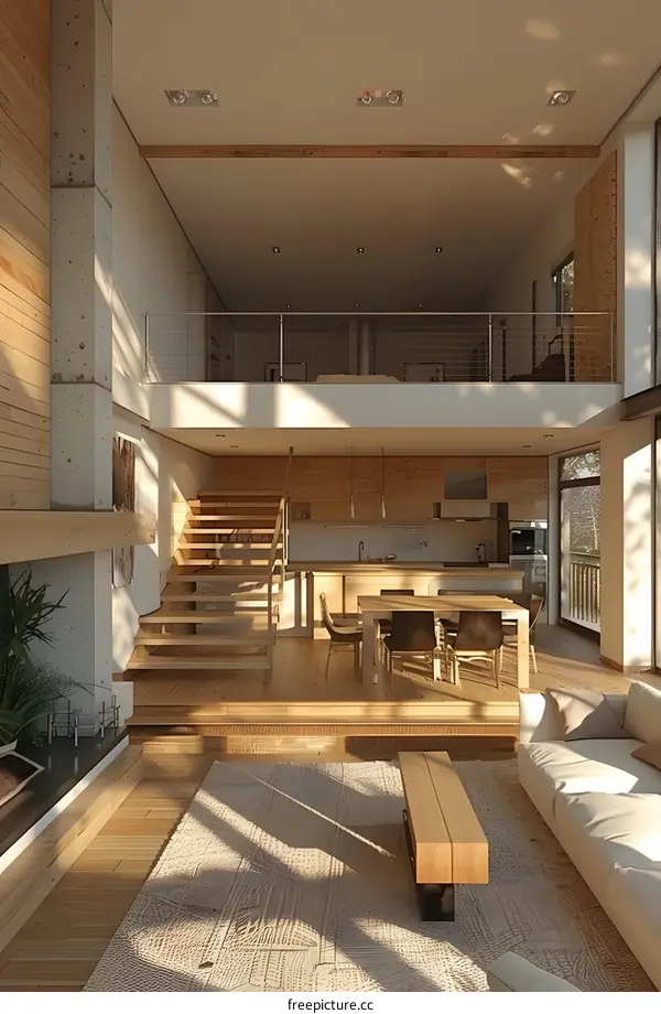 Modern Duplex Apartment Design