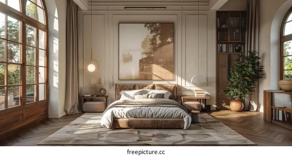 Elegant and Luxurious Bedroom Interior Design
