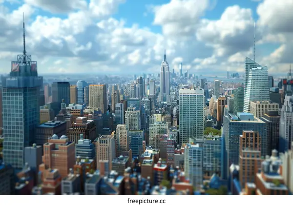 New York City Skyline Overview